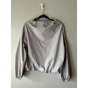 Vimmia Funnel Neck Drawstring Windbreaker Top Size M